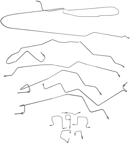 Dorman 919-183 Stainless Steel Brake Line Kit Compatible with Select Dodge Models (OE FIX)