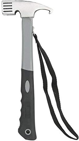Camping Marteau Portable Multifonction En Acier à Haute Teneur En Carbone Piquets De Tente Pieu Extracteur D'Ongle Dissolvant Pour Jardin ExtéRieur RandonnéE Patio