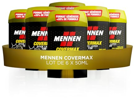 Mennen COVERMAX antiperspirant herr 72H bred alkoholfri pinne