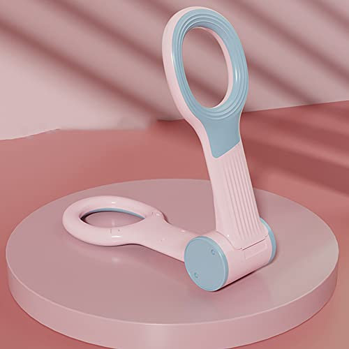 LTLCLZ Multifunktionaler Beckenbodenmuskeltrainer Blasensteuergerät Beine Oberschenkel Po Trainer Smart Hip Trainer Fitnessgeräte,Rosa,Conventional