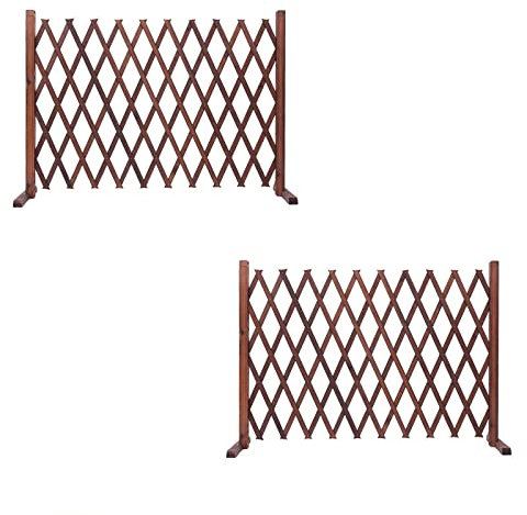 Expandable Barricade Safety Gate - Teleskopiskt Hundstaket, Hopfällbart Mobilt Sekretesstaket, Växtskärm Fristående, Hemmagård Trädgård Växtklättringsvägg Dekorativ (Size : 210 * 120cm)