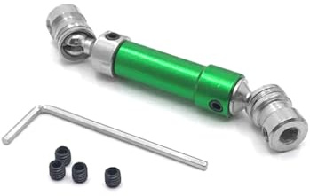 RCGOFOLLOW Transmisión del Eje de transmisión Central Trasero CVD para 1/12 WLtoys 12428 12423 FY03 Rendimiento óptimo con aleación de Metal Duradera, Verde