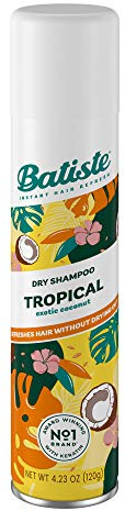Batiste Dry Shampoo, Tropical Fragrance, 3.81 fl. oz.