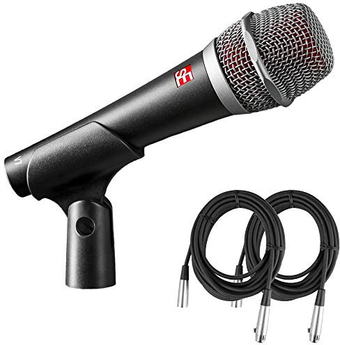sE Electronics V7 Handheld Dynamic Microphone Bundle with 2 XLR Cables