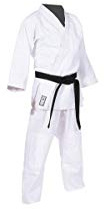 DOJO MASTER Mixte Club Taille 165cm Kimono Aikido, Blanc, 165 EU