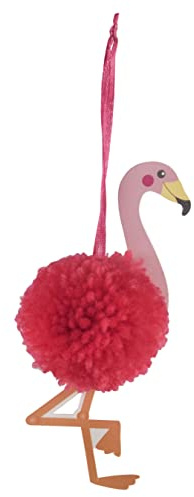 Trimits Pom Pom Decoration Kits, 5.5 x 13cm, Flamingo