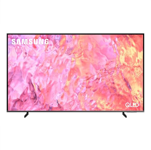 Samsung 43 Inch Q65C QLED HDR 4K Smart TV (2023) - Quantum HDR QLED TV With Alexa, Dual LED Technology, Crystal 4K Processor, Object Tracking Sound, Built In Gaming TV Hub, Slim Profile & Multi View