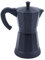 Begoniape Cafetera eléctrica, 6 tazas, 300 ml, cafetera de inducción de aluminio, con base de dosis de café, color negro, HGHS8EU
