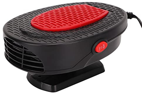 Tbest Auto-Heizung, 120–150 W, Tragbare Heizung, Kühlmodus, 360 Grad Drehbarer Defroster für Auto, Zuhause, 12 V, Auto-Heizlüfter, Defroster und Defroster (24V)
