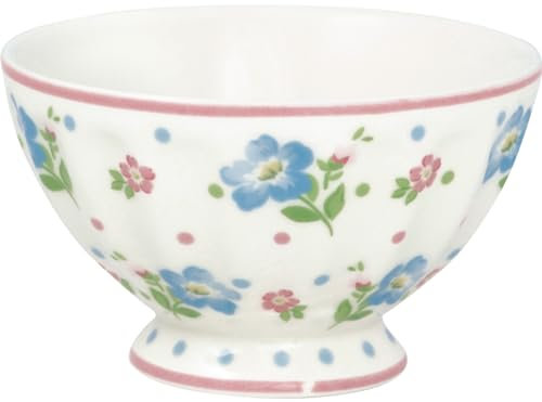 GreenGate Rosalia French Bowl medium White 10cm
