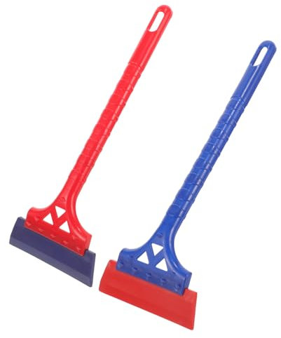 Cabilock 2Stücke Schneeschaufel Teilig Abnehmbare Eiskratzer Für Auto Multifunktional Für Schnee Und Frostbeseitigung Robustes Harzmaterial Kompatibel Mit Allen