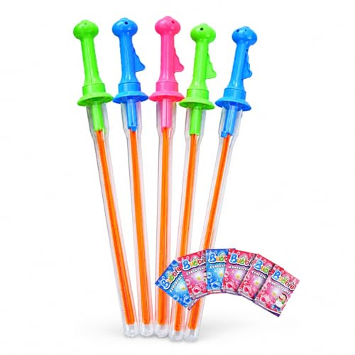 VICASKY Western Sword Bubble Wand for Boys and Girls, Giant Bubble Stick Party Bag Fillers for Outdoor Activity Fun Summer Party Favor Random Color