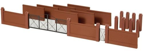 Auhagen 41622 - Valla con Puertas, Modelo Accesorios de Tren