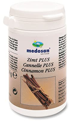 MEDOSAN Zimt Plus Tabletten mit Chrom & Zink | 90 Stück | für die tägliche Einnahme geeignet