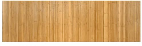 vidaXL Alfombra Rectangular bambú Color Natural 60x200 cm, Alfombra de área, Alfombra de Sala de Estar, Alfombra Rectangular, Alfombra de Piso