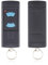 Trasmettitore manuale per porta del garage per Hörmann HSE2-868 HSM4-868 HS4-868, garage Door Opener 2 pulsanti, ricambio compatibile con Hörmann Blue Buttons 868,3 MHz, telecomando per garage