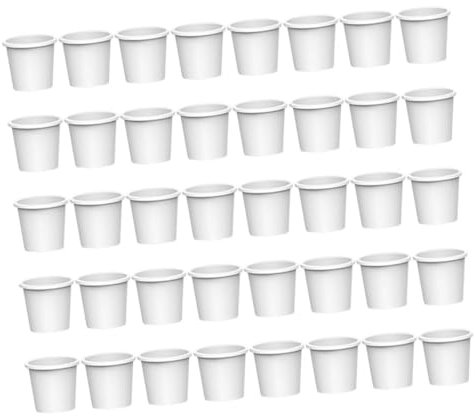 SUPVOX Mini Water Dispenser Paper Cups 40 Pack for Boys and Girls Parties and Mini Dispensers