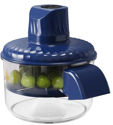 Éplucheur de raisin électrique automatique pour petits fruits et ail - Portable et rechargeable - Éplucheur de fruits électrique