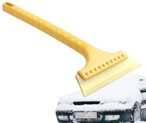 Ylnailky Ice Scraper - Auto Ice Snow Removal Scraper | Windscreen Defrost Shovel,for Car Window Balcony Patio Outdoor Kitchen Floor
