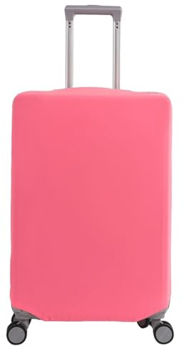 JYNXOR 1 Pcs coprivaligia Cover Proteggi Copertura per Valigie Protettore di bagagli Custodie Protettive per Valigie Copertura della Valigia Copri Valigia Riutilizzabile Ottimo per viaggiare(Rosa, L)