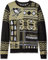 FOCO Pittsburgh Penguins Patches Ugly Crew Neck Sweater Small