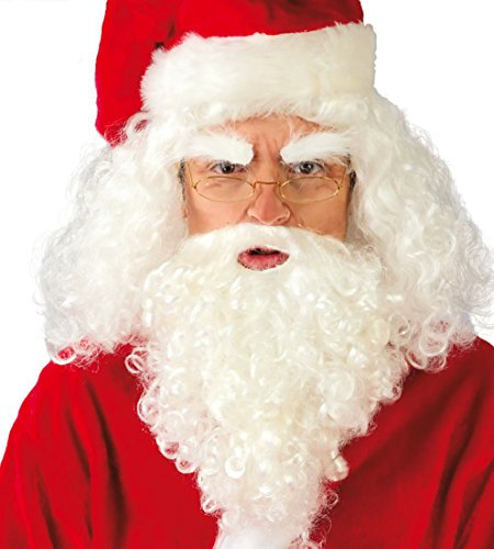 Guirca Fêtes gui4863 – Perruque et Barbe Père Noël (Box conteneurs)