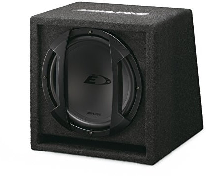Alpine SBE-1244BR Subwoofer in Cassa con Altoparlante da 30 Cm