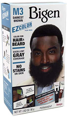 Bigen EZ Color for Men Darkest Brown Kit (Pack of 6)