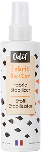 Odif Fabric Booster Stabilizer Spray 200ml – Temporary Fabric Stiffener for Sewing, Embroidery, & Cutting Machines – Washable, Acid-Free, Easy to Use