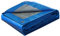 STARPYNG-100g/m² Blau-Silber 3mx6m Abdeckplane, Planenabdeckung, Wasserdicht, UV-beständig, witterungsbeständig, Abdeckung von Autos, Booten, Innenhöfen, Camping, Holzplane