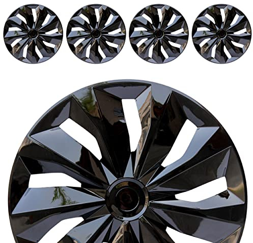 16 inch Hubcaps ABS Replacement for Steel Wheel(Non-Alloy) Snap-on Set of 4