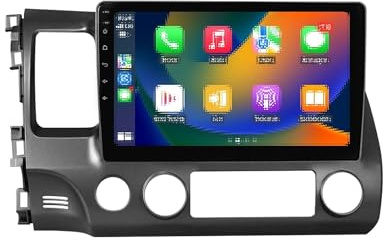 Sistema navegación Coche 64 GB Bluetooth WiFi RDS Pantalla Táctil De 10,1 Compatible con para Apple CarPlay Radio Estéreo Multimedia GPS