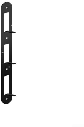 Supporto per disco smerigliatrice angolare a 3 livelli da parete, 42 cm × 5,1 cm, organizer per attrezzi in metallo per officina, resistente alla ruggine, facile installazione e design industriale