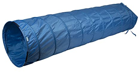 Pacific Play Tents 20515 Kids 9' X 28 Institutional Play Tunnel - Blue