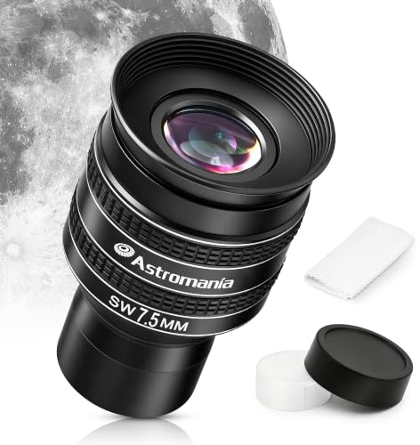 Astromania Telescope Eyepiece 7.5mm Wide Angle 58° Planetary Eyepiece 1.25