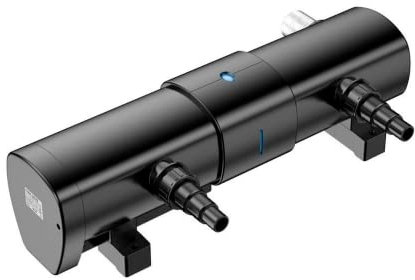 AquaOne Clarificateur UVC CUV 2110 I Clarificateur d'eau avec lampe UV 110 W I Clarificateur UVC I Eau claire dans l'étang I Destructeur d'algues pour bassin de jardin, piscine, aquarium