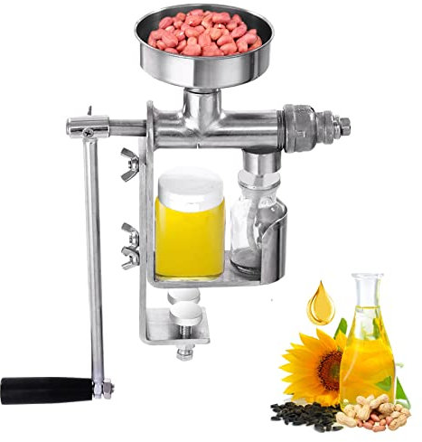 Macchina manuale della pressa dell'olio dell'acciaio inossidabile per l'espulsore dell'olio del commestibile dell'estrazione dell'olio di semi e del dado