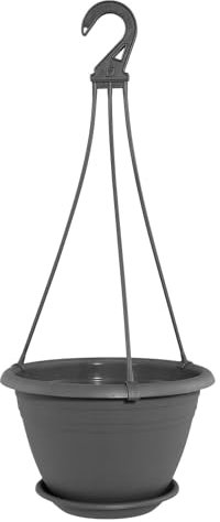 Pflanzen Kölle Hängeampel Galicia, mit Aufhängung & Untersetzer, Ø 25 x H 16 cm