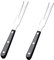 2 Pcs Carving Forks Pot Forks Stainless Steel Meat Serving Forks for BBQ Kitchen Turkey Roast Dinner Party Festival