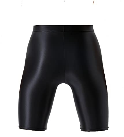 cloudmall Big & Tall Men Breathable Long Leg Underwear Comfortable Shorts Tights Black XXL