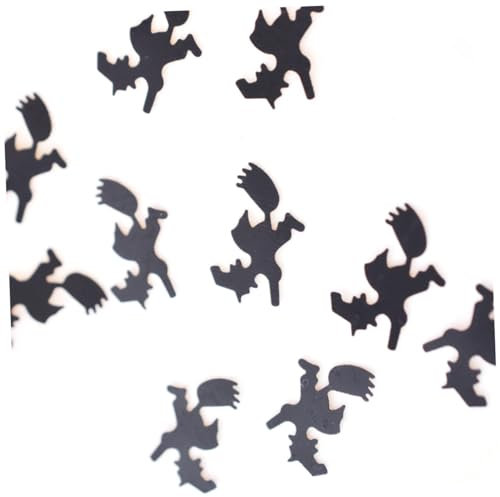 PRETYZOOM 1 Packung Dekor Konfetti Abschlussballdekorationen schmücken halloween konfetti halloween dekoration Halloween-Dekoration Halloween-Konfettipapier Esstisch streuen