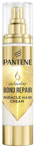 Pantene Molecular Bond Repair Sérum Crema Sin Aclarado 90ml. Tratamiento Capilar con Fórmula Pro-V Concentrada para Todo Tipo de Pelo Dañado