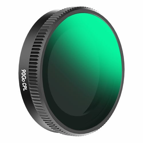 90Go CPL Filter for WOLFBOX G840S/G850/G900/G900Pro 4K Mirror Dash Cam, Anti-Glare Polarizer Lens for Front Camera, Enhance Clarity and Reduce Reflections, Ideal for 2160P UHD Recording