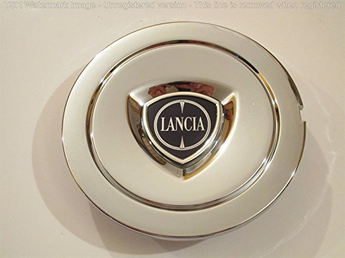 Lancia 1 COPPETTA COPRIMOZZO Delta YPSILON MUSA Stemma Originale BORCHIA Tappo Cerchio in Lega