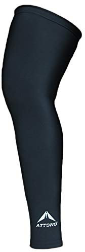 ATTONO Fahrrad Beinlinge Mountainbike Thermo Beinwärmer - Größe XL/XXL