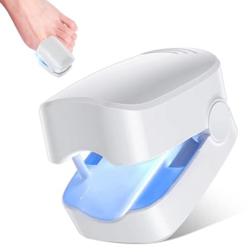 Lonnalee Dispositivo de Tratamiento Láser Micosis Uñas, Micosis Uñas de los Pies Limpieza y Reparación De Uñas Para Uñas De Manos Y Dedo Mejorar Uñas Dañadas 7 Minutos al Día