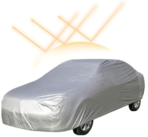 Fundas Completas para Coche, Funda para Coche Impermeable para Todo Clima para automóviles, Funda Completa para Exteriores, protección contra la Lluvia y el Sol, Fundas Protectoras