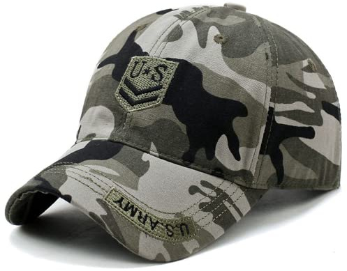 Gorra de Béisbol,Gorra Unisex Gorra Militar Ejército Multicam Estilo Gorras para Hombres Mujeres Caza Pesca Camping,Camuflaje