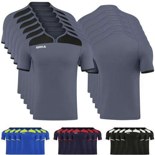 OMKA 6er Trikot Set Trikotsatz Teamwear Fußball Handball Rugby Laufsport Volleyball