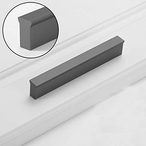 Voleseni Tiradores de muebles grises, tiradores de puerta, distancia entre orificios, modernos tiradores de cocina, cajones, armarios